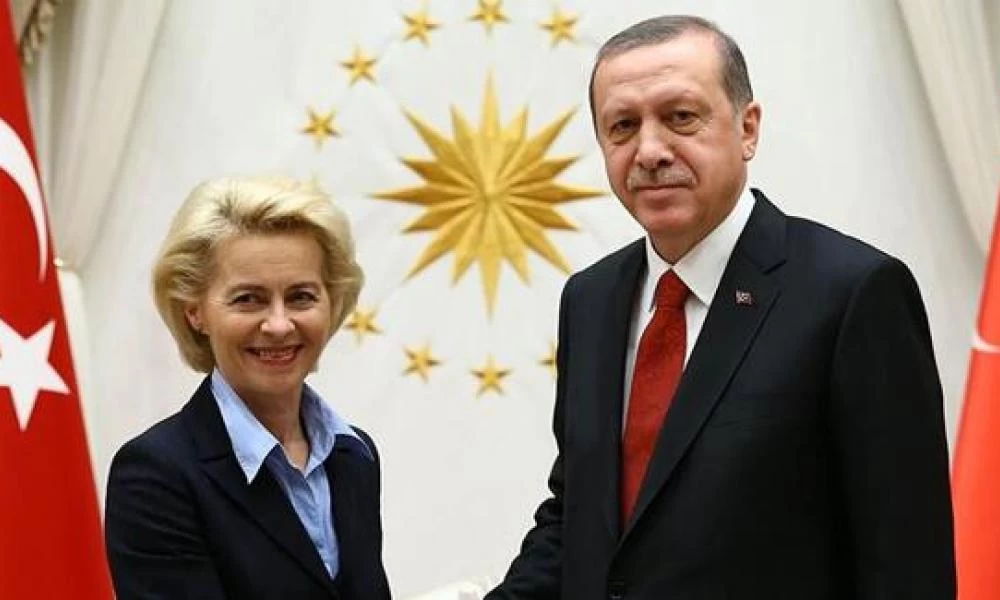 Ολοκληρώθηκε η τηλεδιάσκεψη φον ντερ Λάιεν με Ερντογάν – Τι συζήτησαν